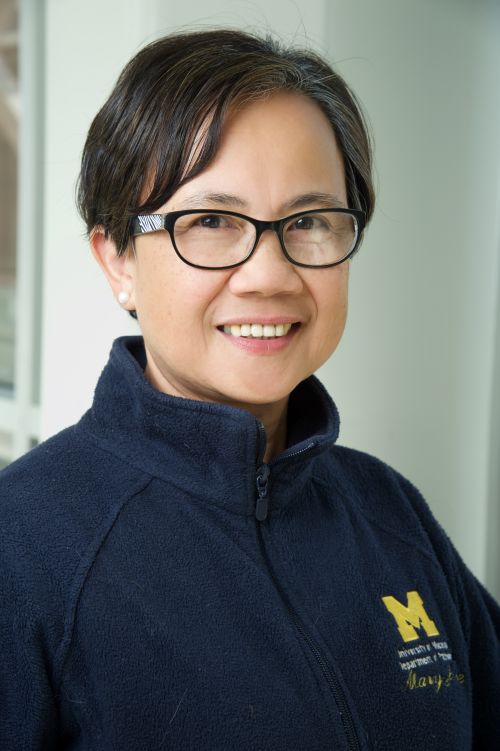 MJ as she became a supervisor in the lab in 2015.